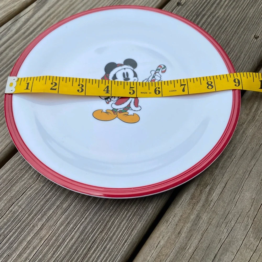 William Sonoma Disney Mickey Mouse Festive Plate and Bowl Set
